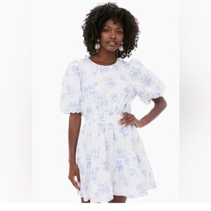 Tuckernuck Hyacinth House blue chintz mini dress - hard to find size!  XL